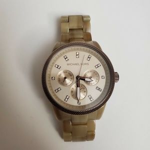 Michael Kors Ladies Ritz Sand Mk5641 Watch